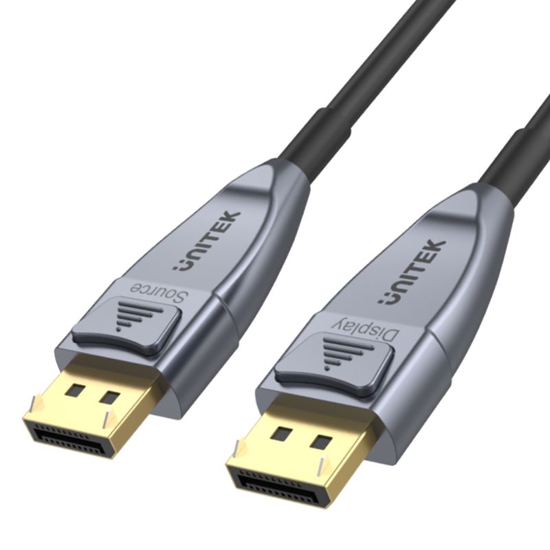 Kabel DisplayPort męski na DisplayPort męski  v.1.4  10.0m  Unitek AOC 8K