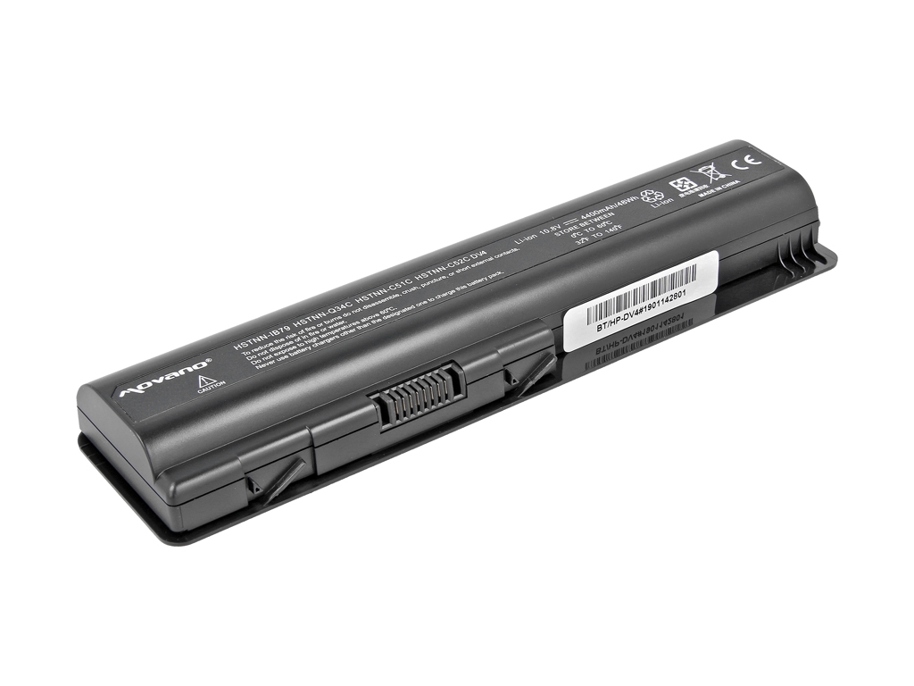 Bateria do laptopa HP dv4; dv5; dv6  10.8 V  4400mAh