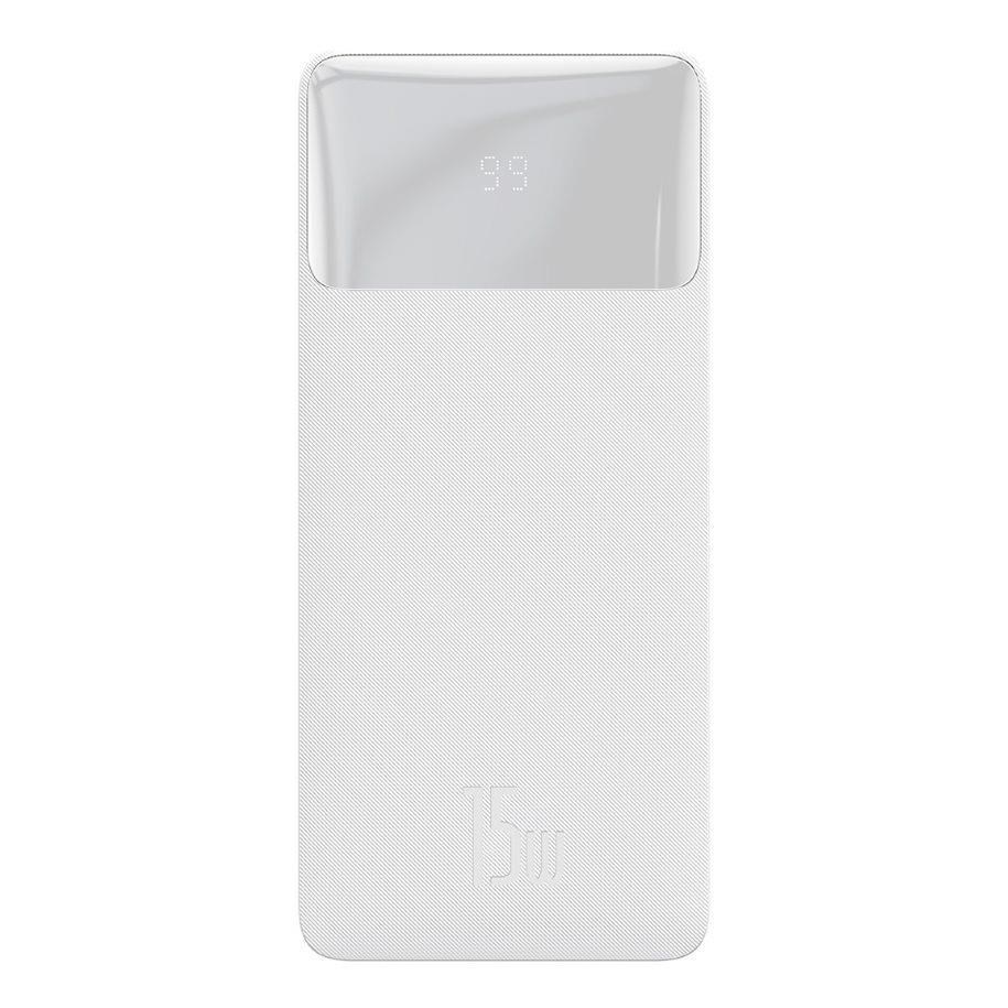 PowerBank Baseus Bipow 10000mAh PD 15W  Biały