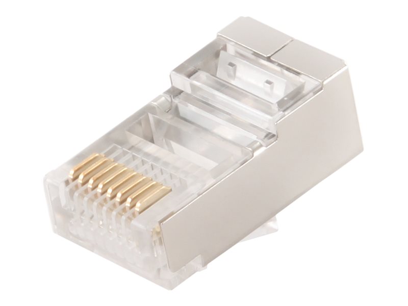 Wtyk RJ45 zaciskany kat.6 FTP  10 szt.  Gembird