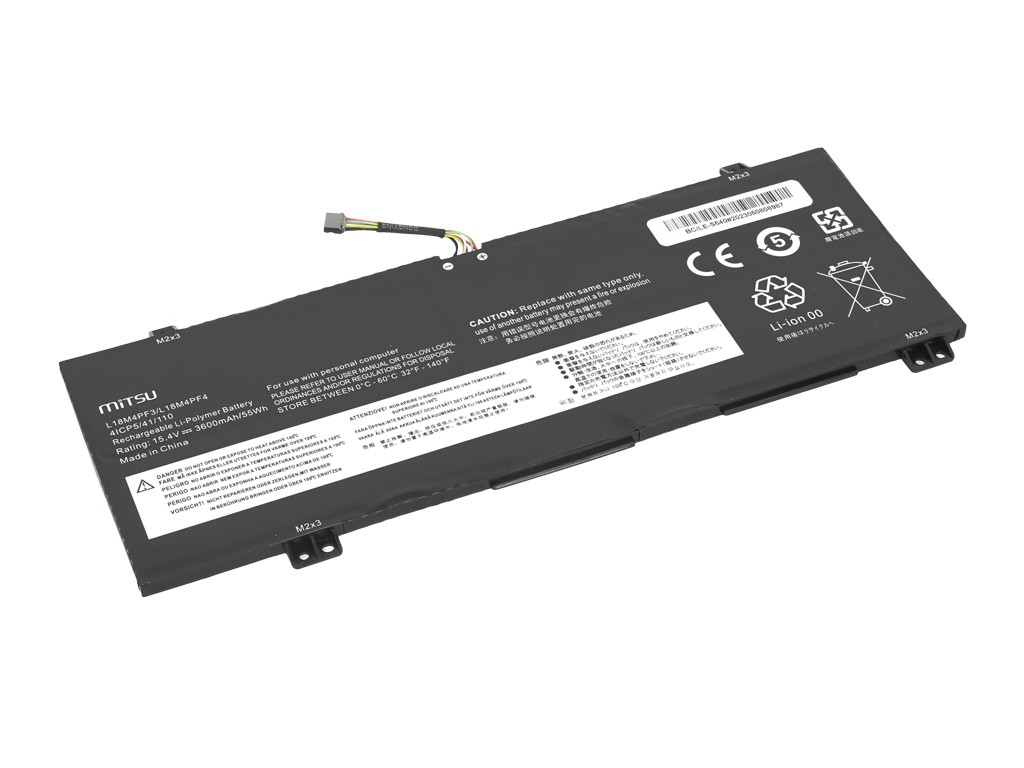 Bateria do laptopa Lenovo IdeaPad S540  15.4 V  3600 mAh