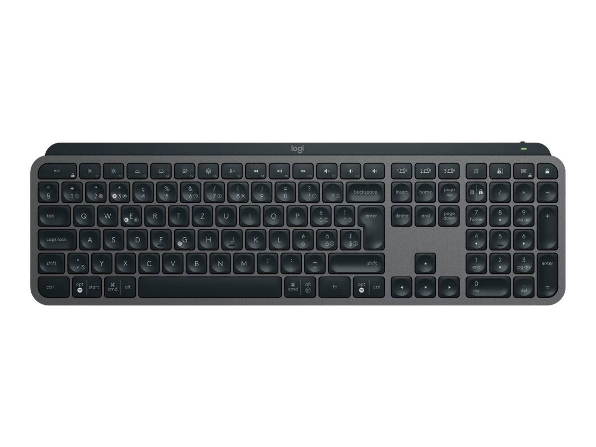 Klawiatura bezprzewodowa Logitech MX Keys S  Grafitowa
