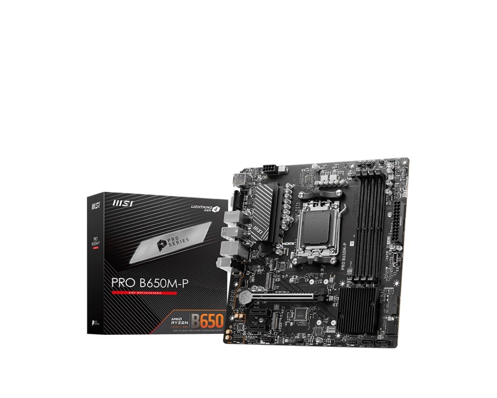 Płyta Socket AM5  MSI PRO B650M-P