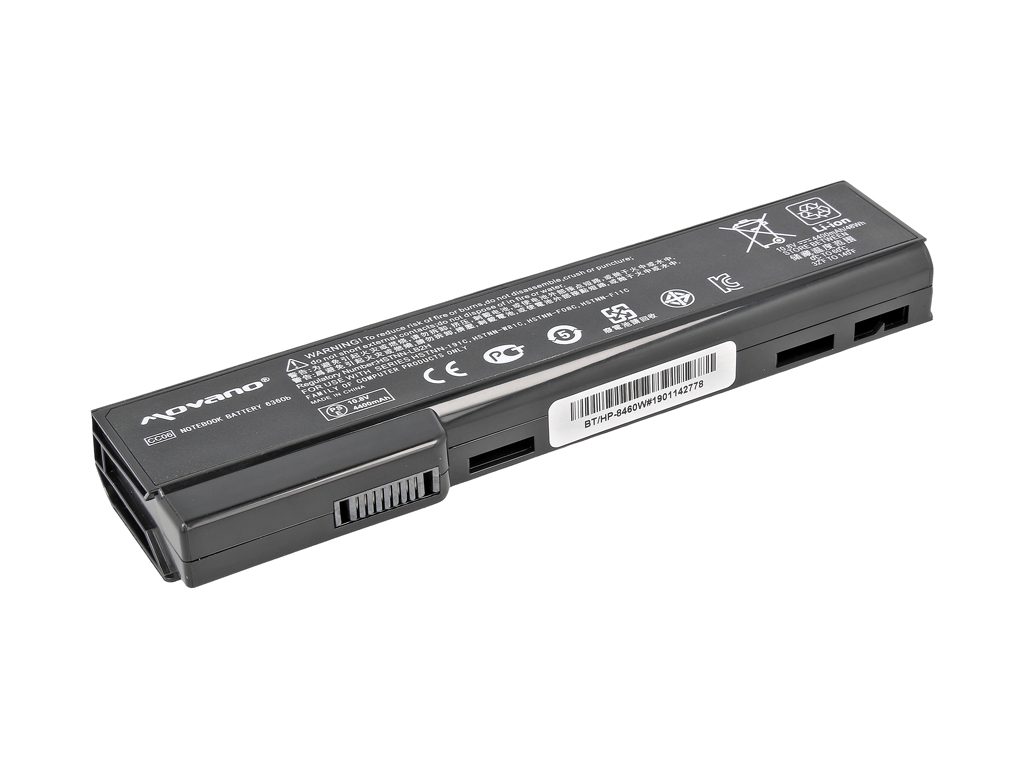 Bateria do laptopa HP 8460p; 8460w  10.8 V  4400 mAh
