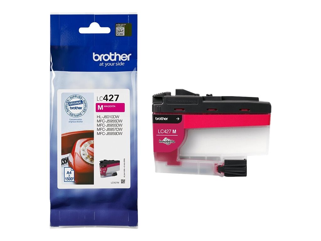 Tusz Brother LC427M  Magenta  1500 str.