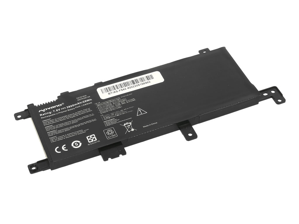 Bateria do laptopa Asus VivoBook 15 R542U  7.6 V  3800 mAh