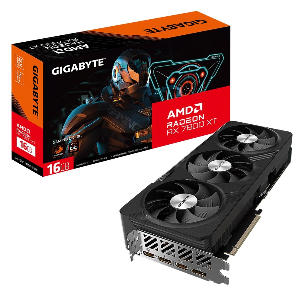 Radeon RX 7800 XT  16GB  Gigabyte  Gaming OC