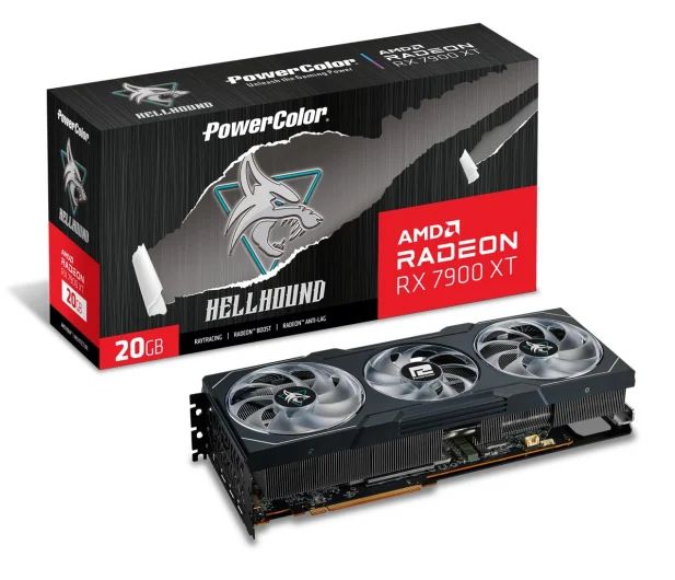 Radeon RX 7900 XT  20GB  PowerColor  Hellhound