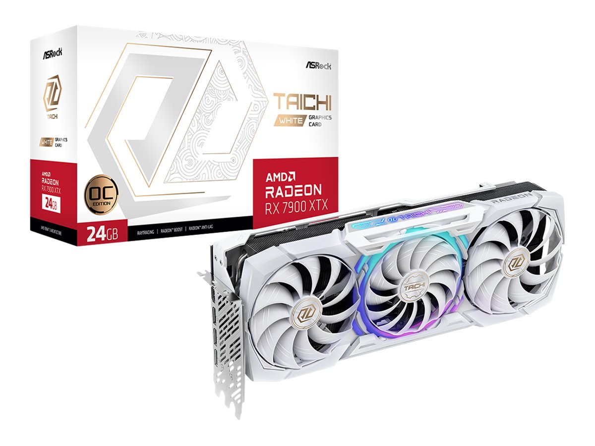 Radeon RX 7900 XTX  24GB  ASRock  Taichi White OC