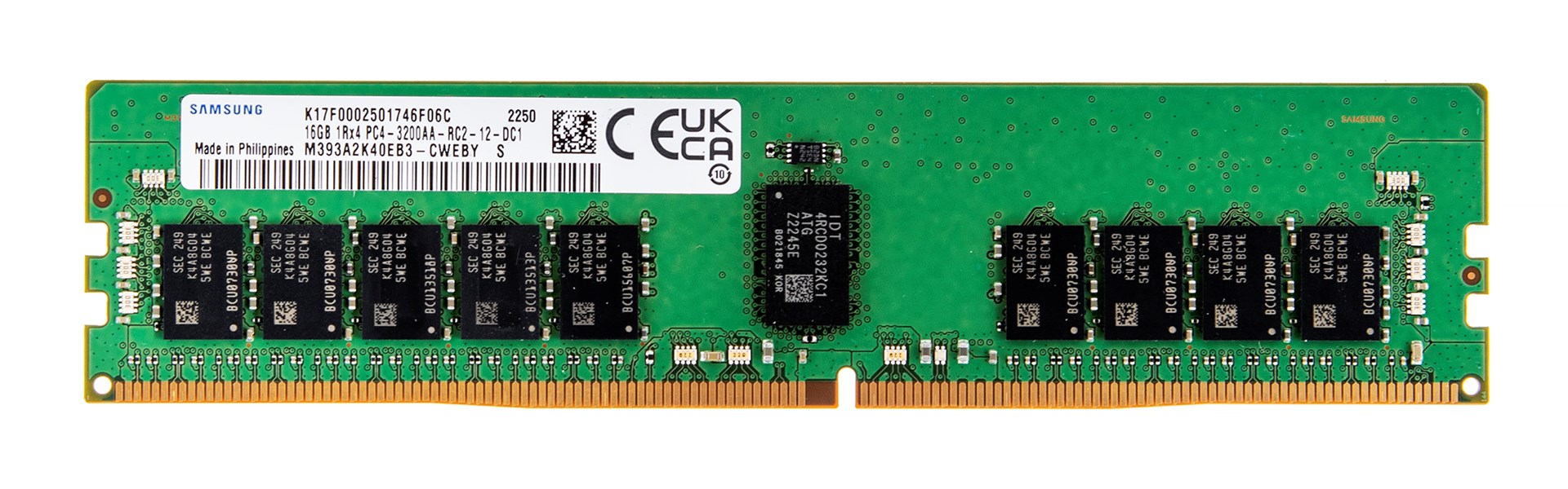 DIMM   ECC Reg PC-3200   16GB  DDR4  Samsung