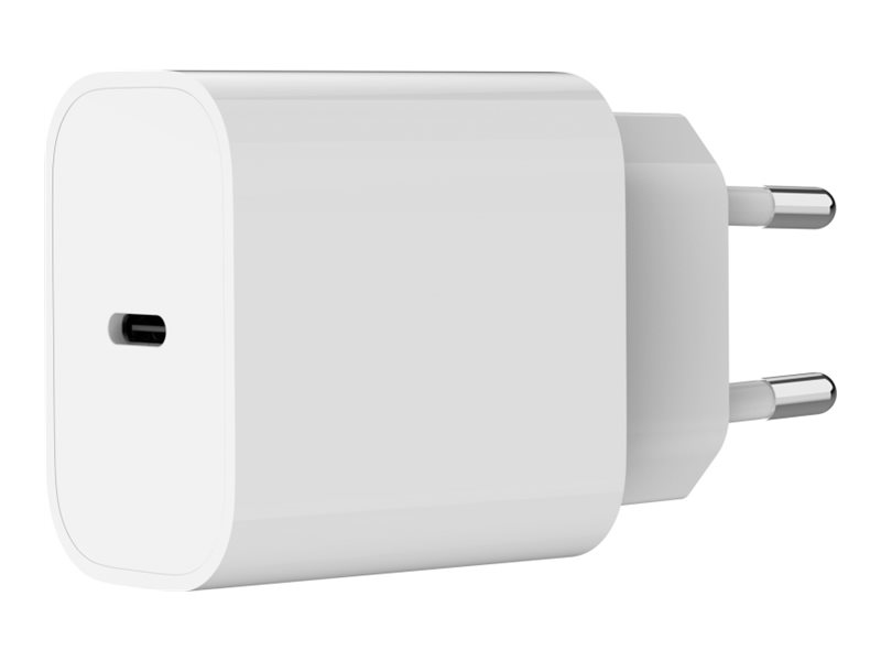 Ładowarka sieciowa  USB  20W  1 x USB Type-C  QC 3.0  ART  Biała
