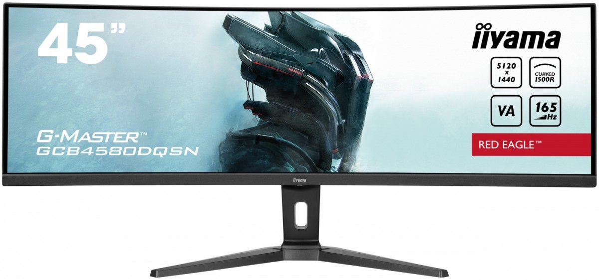 Monitor 45" iiyama G-MASTER gaming series GCB4580DQSN-B1  Red Eagle Curved