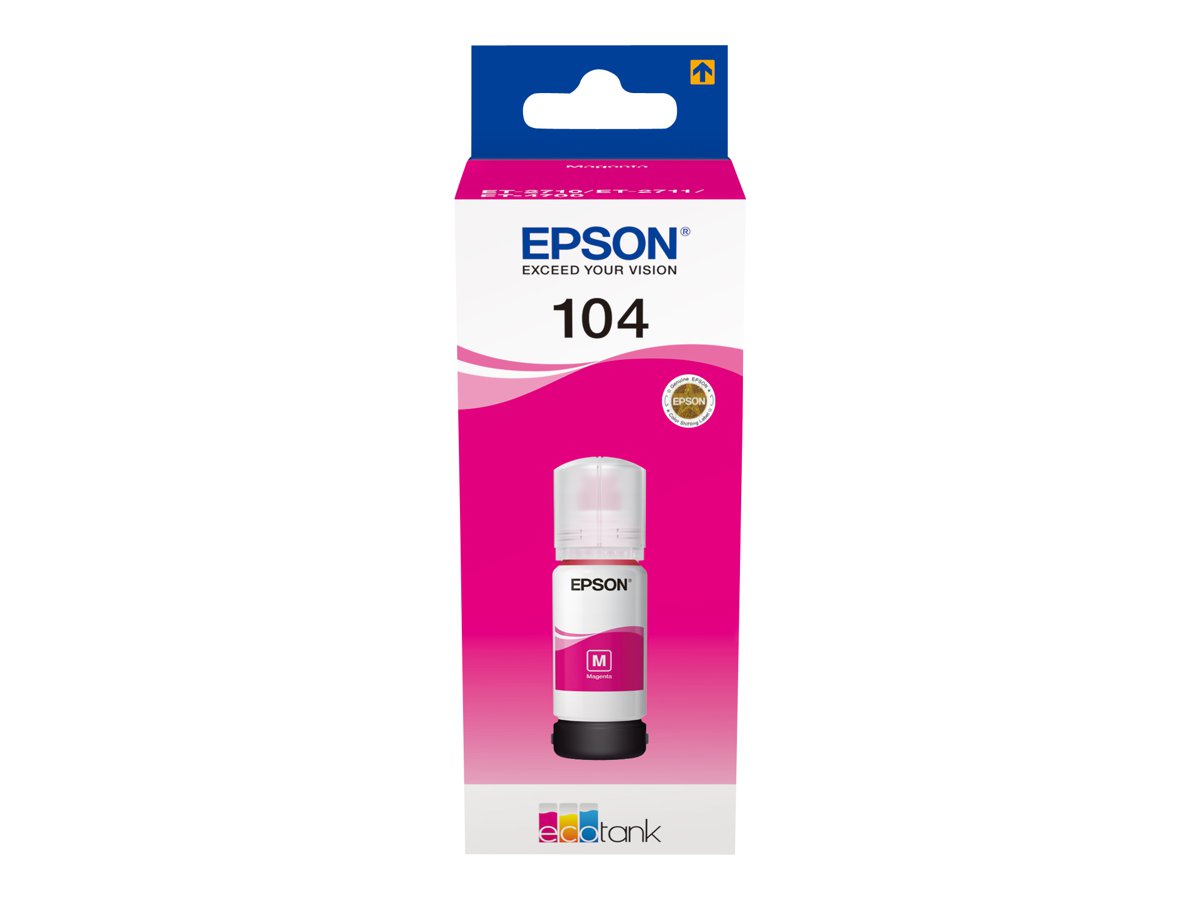 Tusz Epson 104  Magenta EcoTank  7500 str.