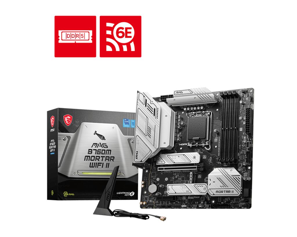 Płyta Socket LGA1700  MSI MAG B760M MORTAR WIFI II
