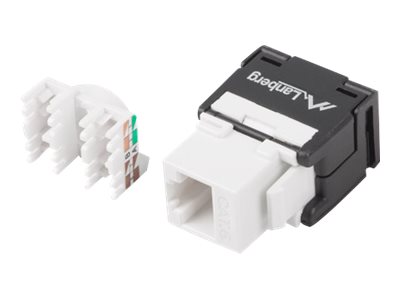 Moduł Keystone RJ45 Cat 6 UTP Beznarzędziowy  Lanberg