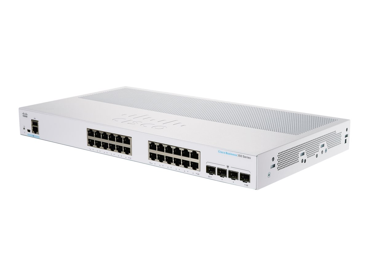 Switch Cisco CBS350-24T-4G-EU	 Smart 24-port Gigabit 4X1G SFP