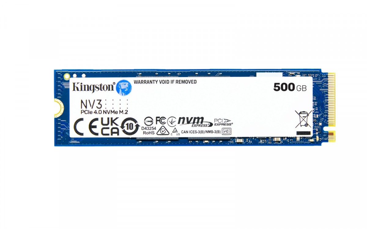 SSD M.2 NVMe PCIe Gen.4   500GB  Kingston NV3
