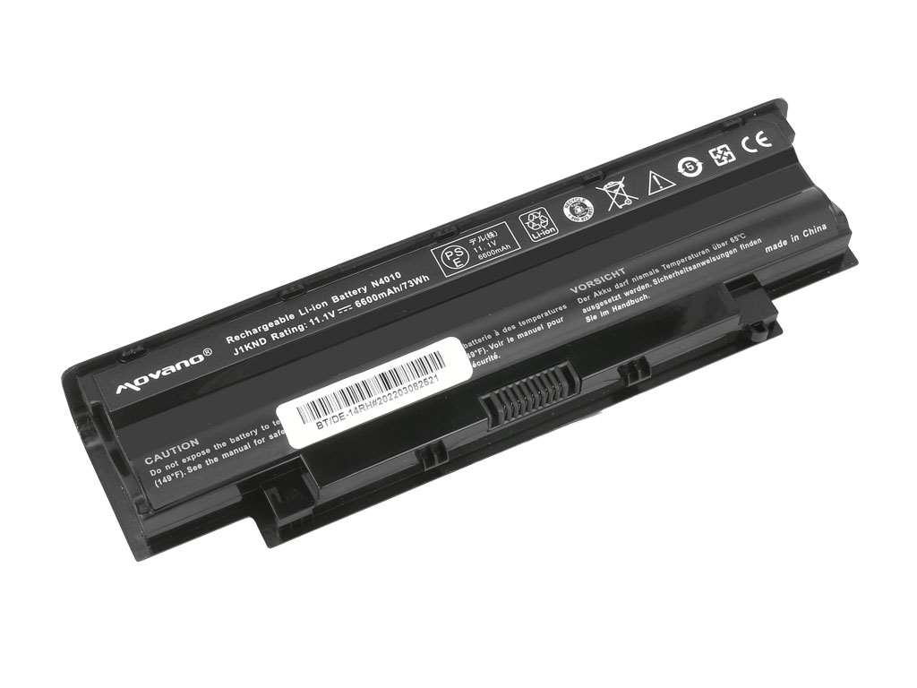 Bateria do laptopa Dell Inspiron 13R; 14R; 15R; 17R  11.1 V  6600mAh