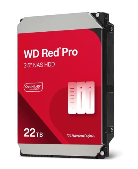 HDD  SATA III  22TB WD Red Pro