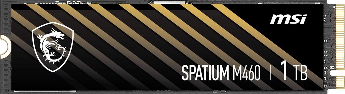 SSD M.2 NVMe PCIe Gen.4  1TB  MSI Spatium M460