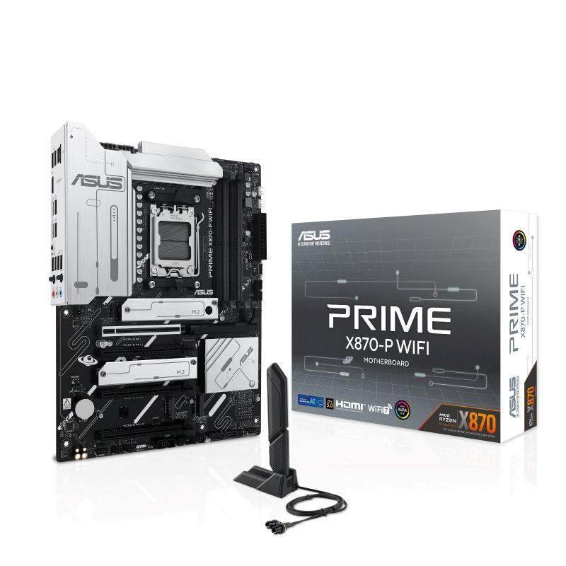 Płyta Socket AM5  Asus PRIME X870-P WIFI