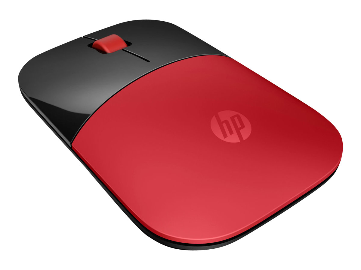 Mysz bezprzewodowa HP Z3700  Czerwona