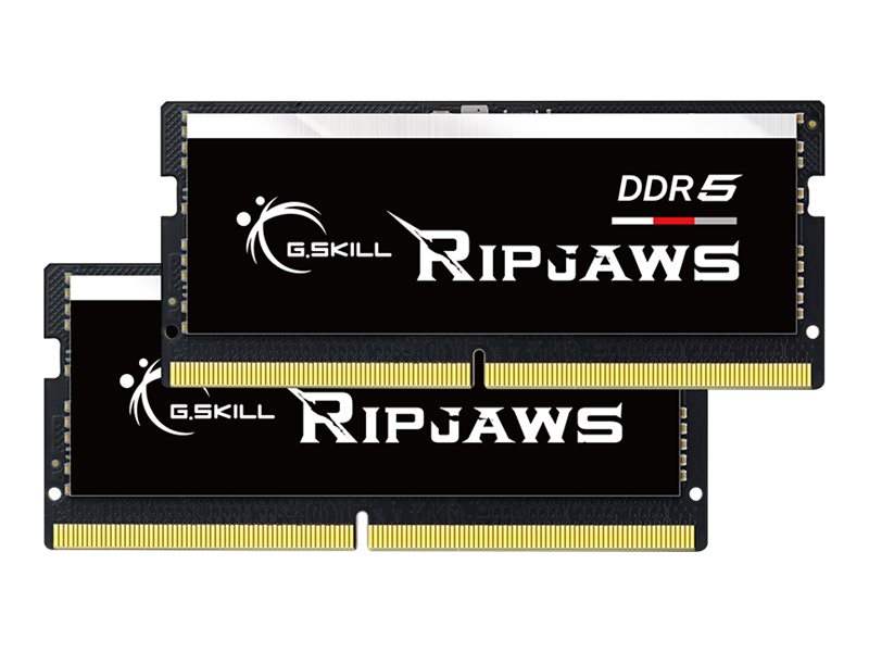 SODIMM  PC-4800 DDR5   64GB CL40  G.Skill Ripjaws  **2 x 32GB**
