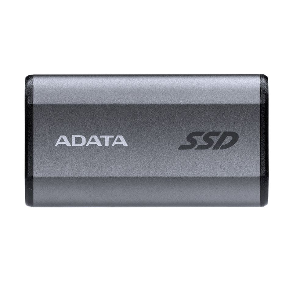 SSD USB 3.2 Type-C USB A  4TB  Adata Elite SE880  Szary
