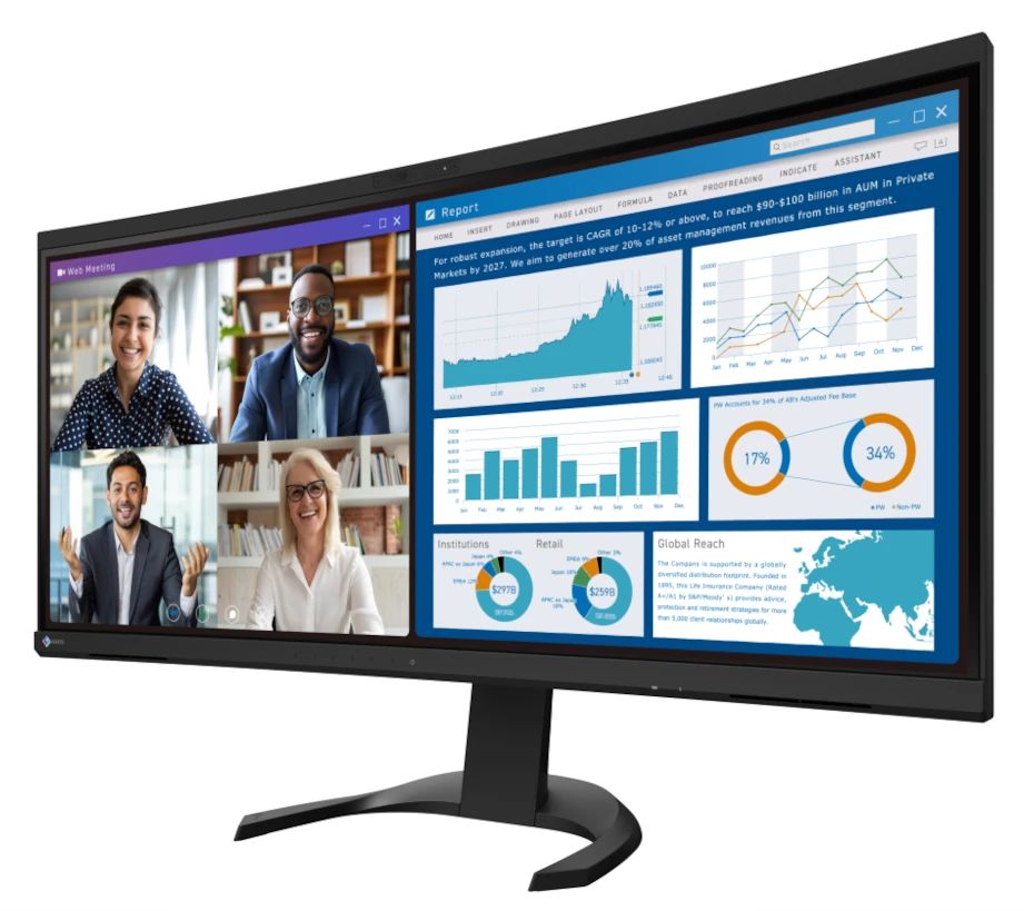 Monitor 34,1" Eizo EV3450XC  Czarny