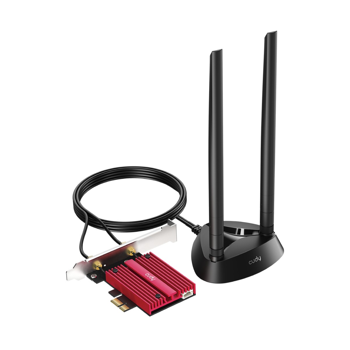 Bezprzewodowa karta sieciowa PCI Express Wi-Fi 7 BE9300  Cudy WE9300S