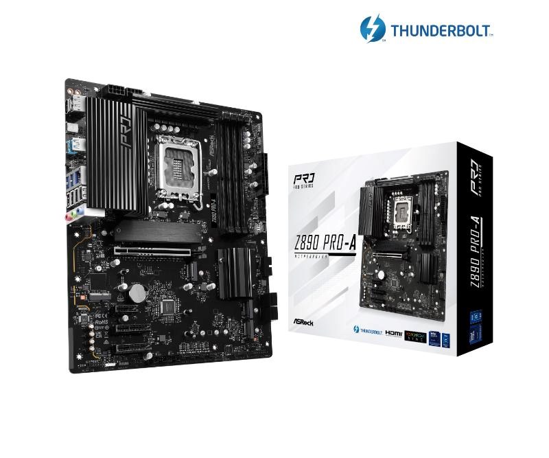 Płyta Socket LGA1851  ASRock Z890 PRO-A