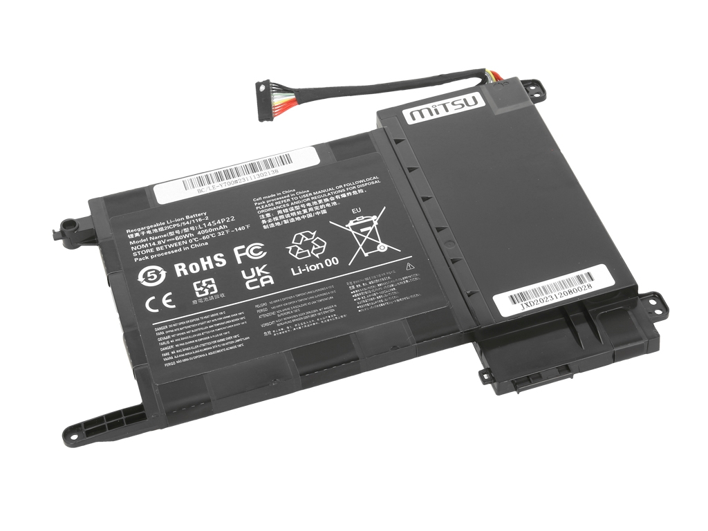Bateria do laptopa IdeaPad Y700; Y700-15  14.8 V  4050 mAh