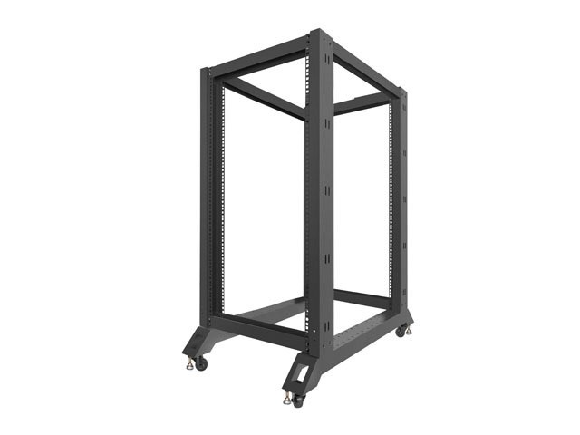 Szafa stojąca Open Rack rack 19''  22U 600x1000mm  Czarna  Langberg