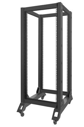 Szafa stojąca Open Rack rack 19''  27U 600x800mm  Czarna  Langberg