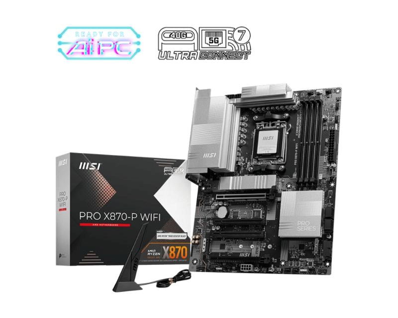 Płyta Socket AM5  MSI PRO X870-P WIFI