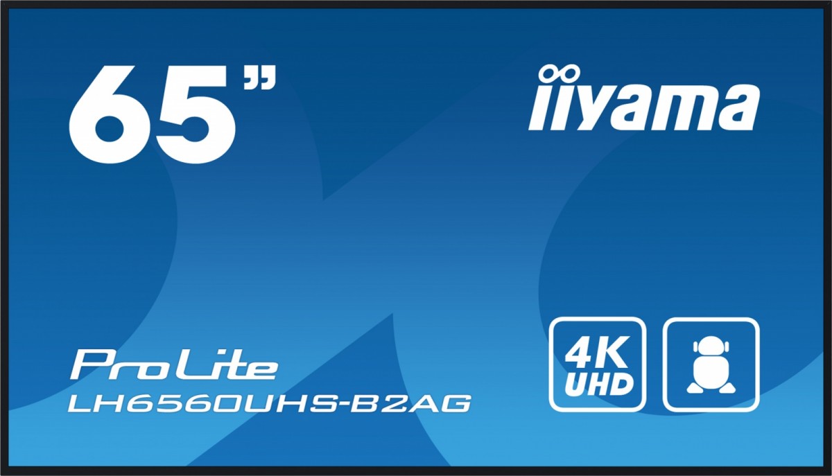 Monitor 65" iiyama ProLite LH6560UHS-B2AG