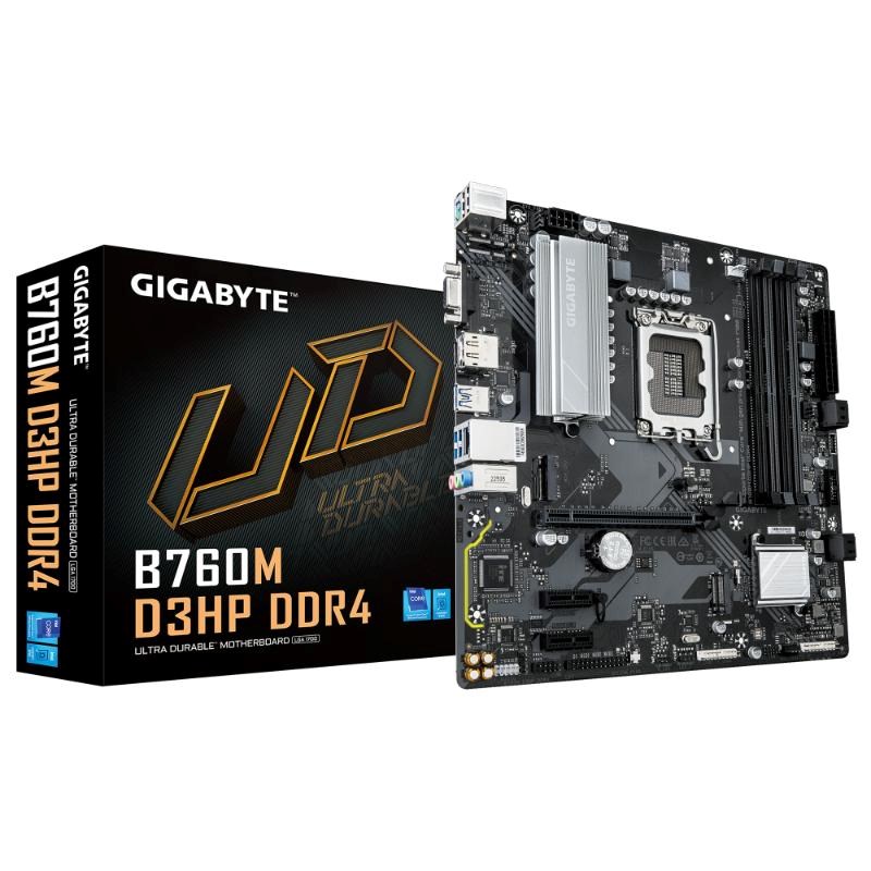 Płyta Socket LGA1700  Gigabyte B760M D3HP DDR4