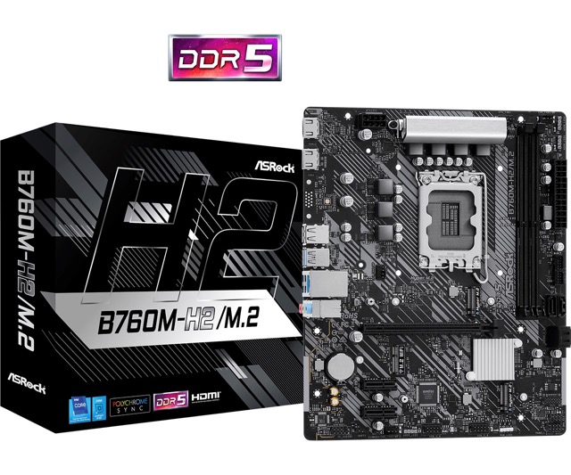 Płyta Socket LGA1700  ASRock B760M-H2/M.2