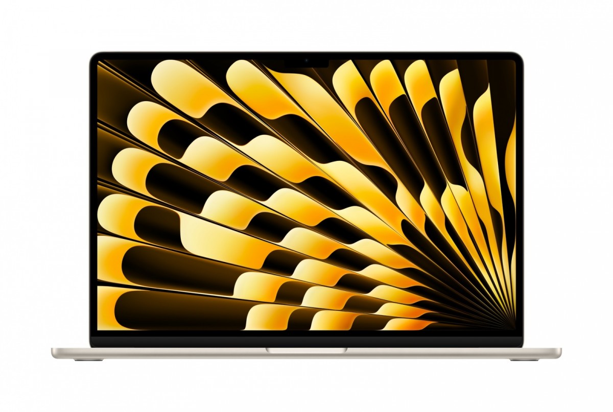 Apple MacBook Air 15.3 cali: M3 8/10, 16GB, 512GB - Księżycowa poświata