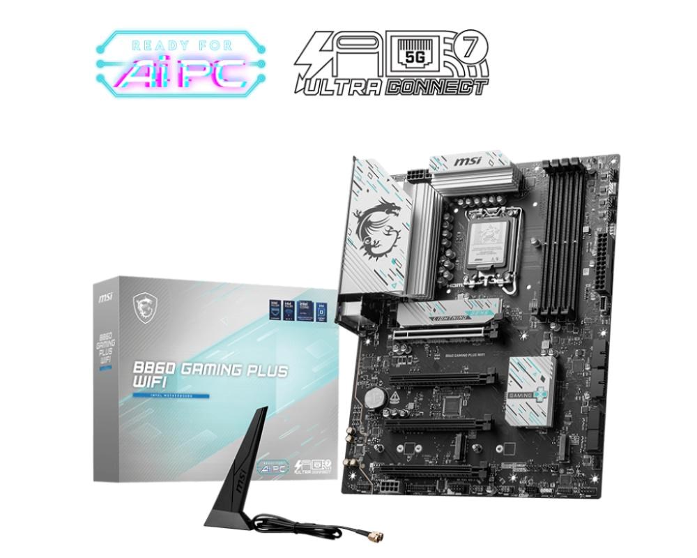 Płyta Socket LGA1851  MSI B860 GAMING PLUS WIFI