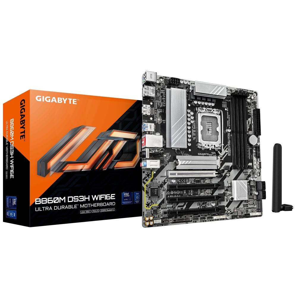 Płyta Socket LGA1851  Gigabyte B860M DS3H WIFI6E
