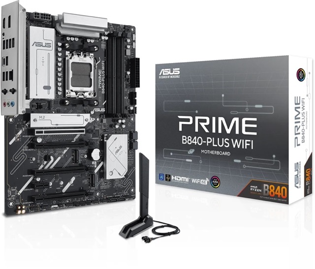 Płyta Socket AM5  Asus PRIME B840-PLUS WIFI