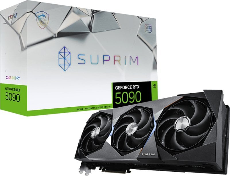 GeForce RTX 5090  32GB  MSI  Suprim SOC