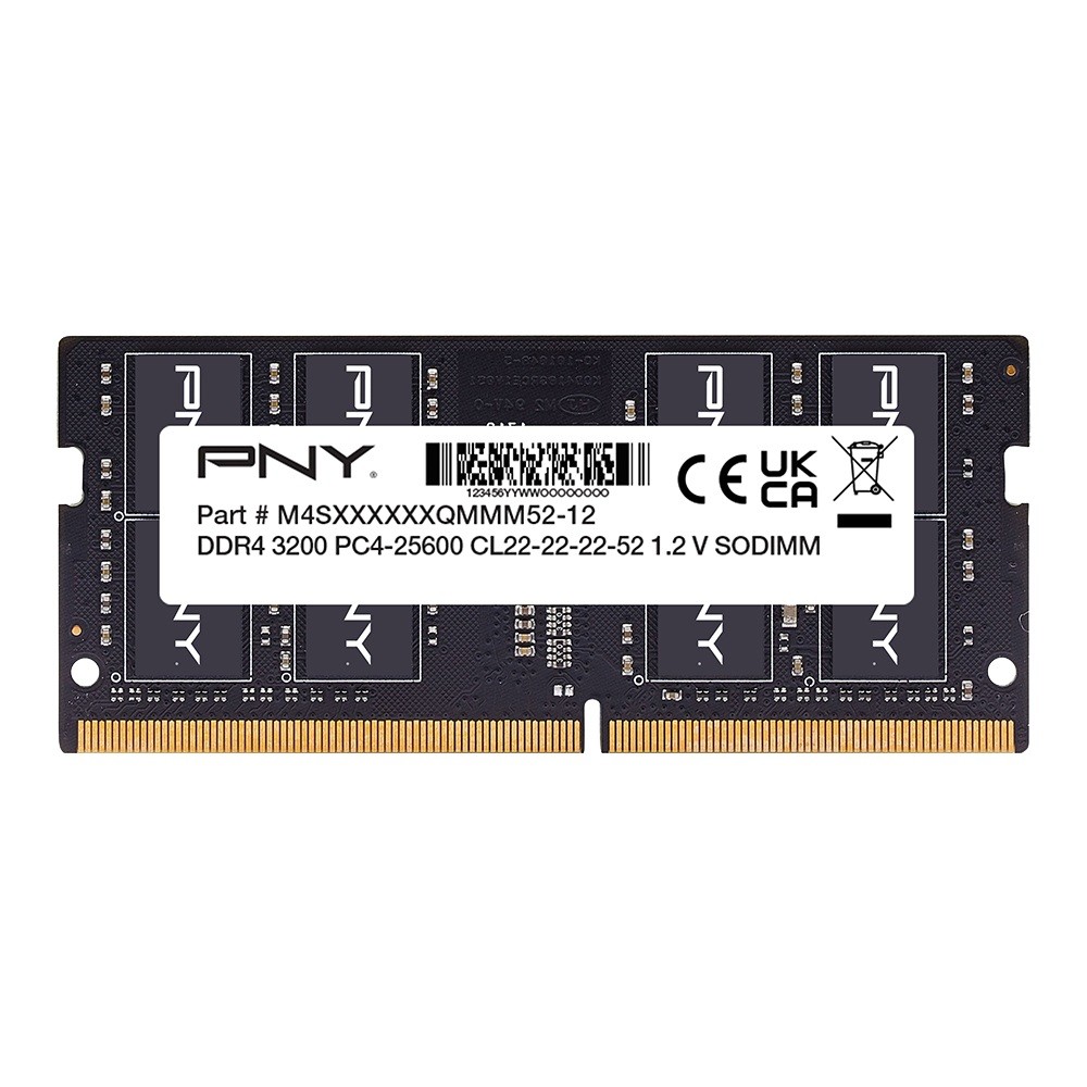 SODIMM  PC-3200 DDR4   16GB CL22  PNY