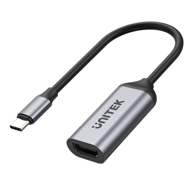 Adapter USB Type-C męski na HDMI żeński  4K  Unitek