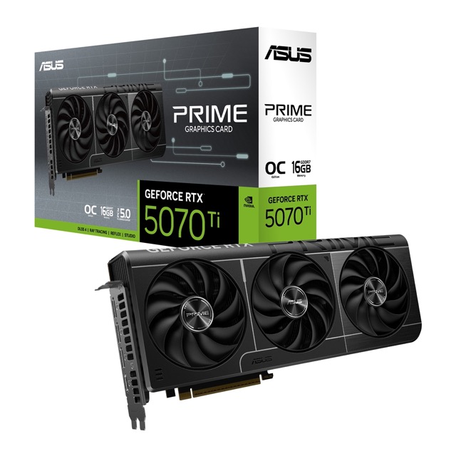 GeForce RTX 5070 Ti  16GB  Asus  Prime OC