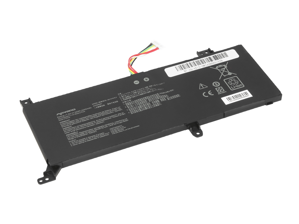 Bateria do laptopa Asus Vivobook 14 A416J, 15 D515D  7.6 V  4240 mAh