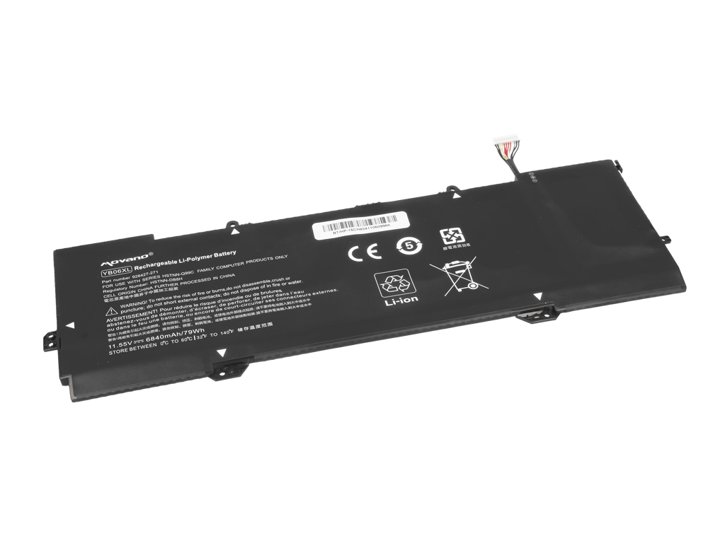 Bateria do laptopa HP Spectre 15-ch  11.55V  6840mAh