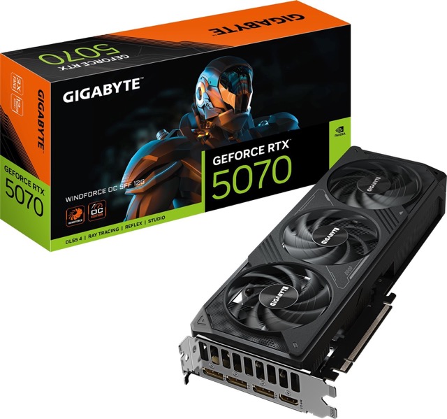 GeForce RTX 5070  12GB  Gigabyte  Windforce OC SFF
