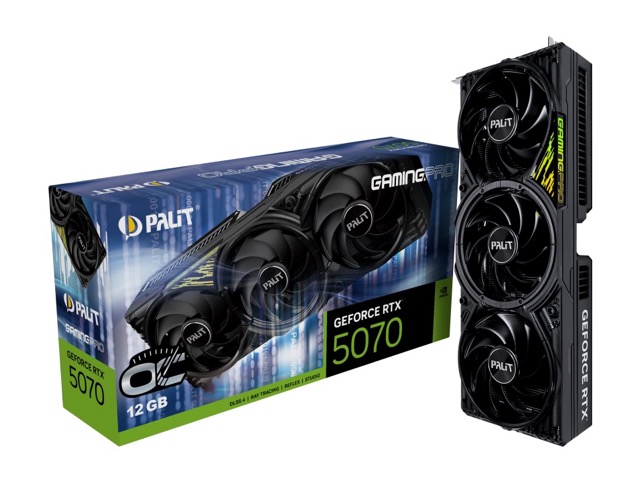 GeForce RTX 5070  12GB  Palit  GamingPro OC